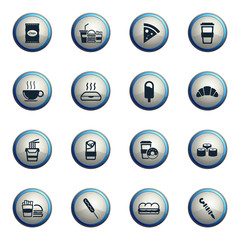 Fast food simply icons