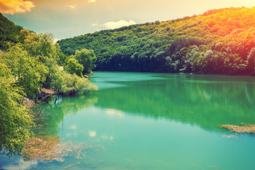 Mountain lake