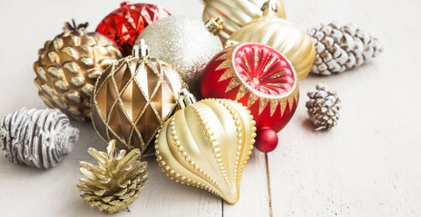 Christmas Globes and Cones