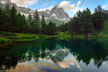 Lago Blu (Blue Lake) Cervinia