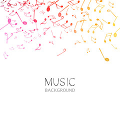Vector Illustration of an Abstract Music Design - 98073059