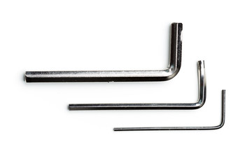 Industrial tools isolated