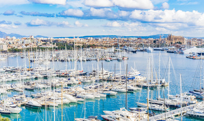 Panorama Hafen Mittelmeer Küste