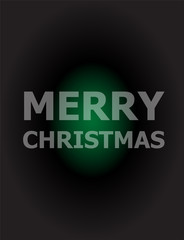Merry Christmas - unique xmas design element. Great design element for congratulation cards, banners and flyers. Happy new year