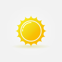 Yellow sun logo
