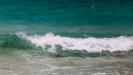 Fototapeta premium Sea Ocean Waves Ocean Foam background