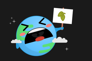 Earth vector illustration
