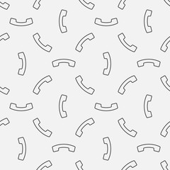 Call center seamless pattern