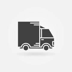 Delivery truck icon
