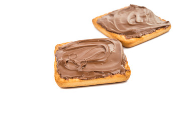  biscuits with chocolate filling