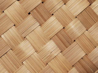 Thai-style bamboo basketry wooden texture