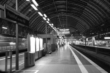 Papier Peint photo Gare Frankfurt Haupbahnhof 