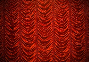 Close up of the retro elegant theater