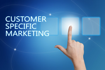 Customer Specific Marketing