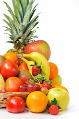 フルーツの盛り合わせ