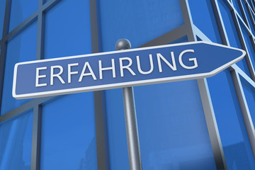 Fototapeta premium Erfahrung