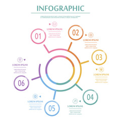elegant infographic template