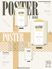 modern poster template