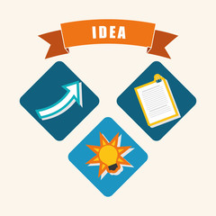 Start up icons design 
