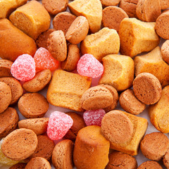 Typical dutch sweets: pepernoten (ginger nuts)