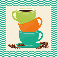 Cofee icons design 