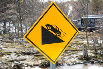 tierra de fuego national park in argentina.