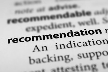 Recommendation