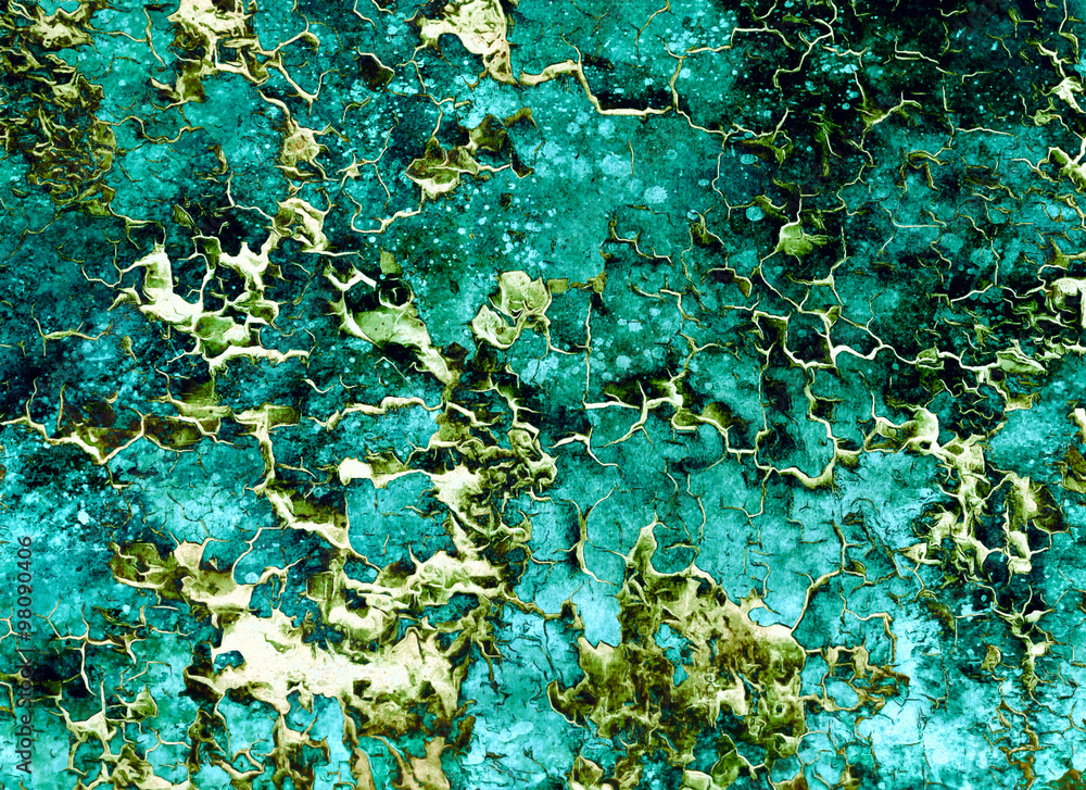 Poster abstract backgrounds color collage with spots and desert crackle.