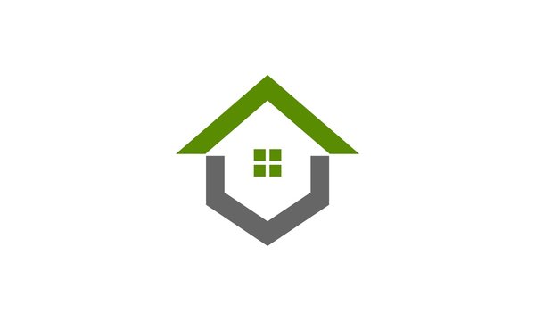  abstract house company logo
