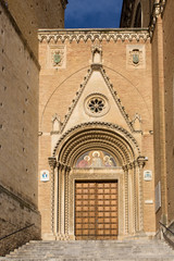 Obraz premium Saint Giustino Cathedral, Chieti, Abruzzo, Italy
