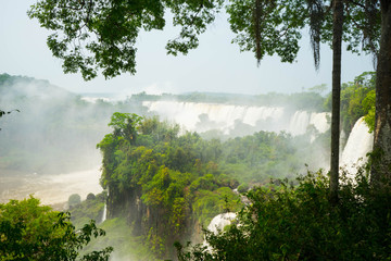 iguazu waterfalls in Argentina.