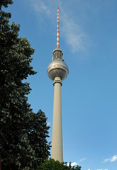 Naklejka premium Berliner Fernsehturm