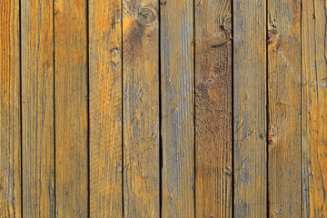 Close boarded fence loosing paint