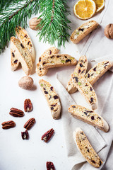  Italian biscotti cookies.
