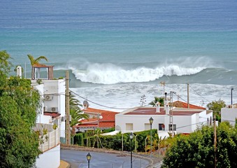 Sturm am Meer / Tsunami / Riesenwelle