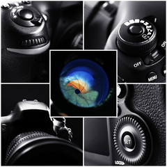 Digital camera collage