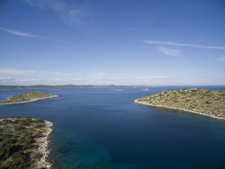 Aerial view of Adriatic