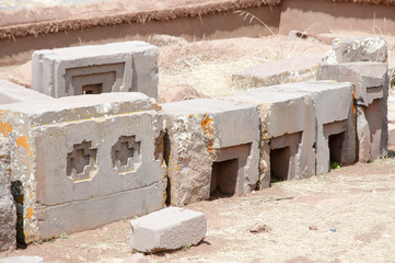 Puma Punku Stone Carvings - Bolivia