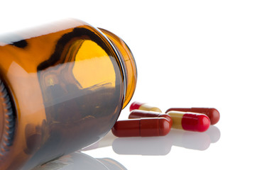 Pills from bottle