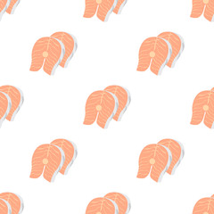 Two slice of fish icon