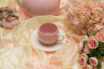 Romantisches Kaffeeset