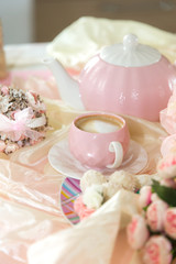 Romantisches Kaffeeset