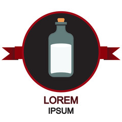 A bottle of milk icon