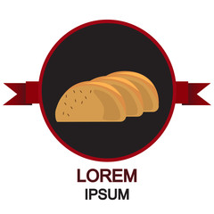 Bread slices icon