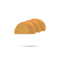Bread slices icon