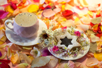 Romantisches Kaffeeset