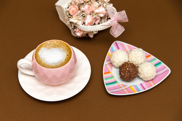 Romantisches Kaffeeset