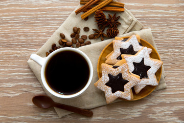Kaffee und Plätzchen