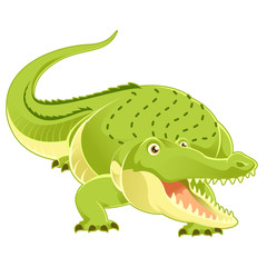 Cartoon happy Crocodile