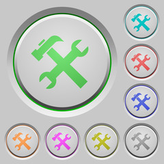 Obraz premium Tools push buttons